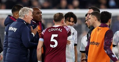 David Moyes slams VAR 'disrespect' after West Ham denied late penalty in Liverpool defeat