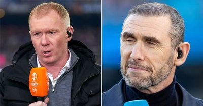Paul Scholes ridicules Martin Keown after finding out what he calls Mikel Arteta