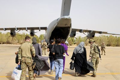 UK airlifts 536 people from Sudan but no guarantee on flights after truce ends