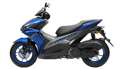 Yamaha's Aerox 155 Sporty Scooter Gets Traction Control