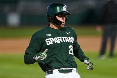 Brock Vradenburg’s extra innings heroics lead Spartans past Notre Dame