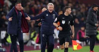 David Moyes demands VAR apology in furious penalty rant after Liverpool win at West Ham