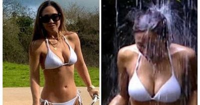 I'm a Celebrity fans ask 'how?' as ageless Myleene Klass 'freezes time' and reveals story behind famous white bikini 17 years on