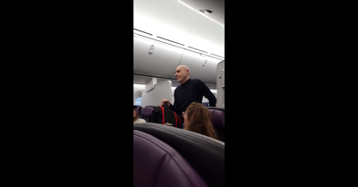 Flight turned around three hours in after ‘disruptive’ passenger sits in crew seat
