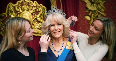 Queen Camilla waxwork unveiled at Madame Tussauds