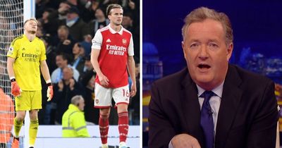 Piers Morgan loses it on Twitter as Arsenal put in "spineless" and "sickening" performance