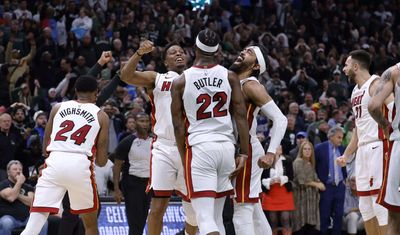NBA Playoffs: Miami Heat, New York Knicks advance to semis; LA Lakers made to wait