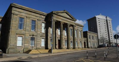 Thug throws smoke bomb into living room of Lanarkshire home