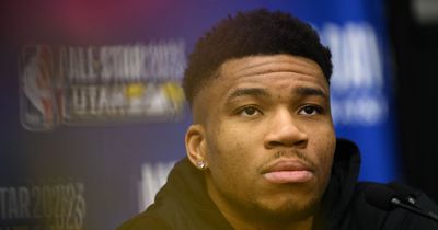 Giannis Antetokounmpo angrily responds to reporter as Milwaukee Bucks season ended