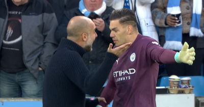 Pep Guardiola fury at Ederson after opening goal sums up Man City boss