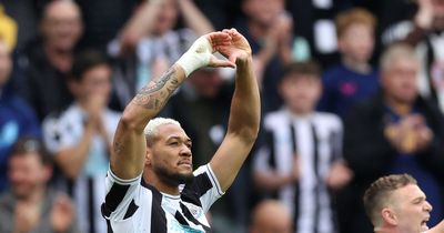 Joelinton thanks Newcastle supporters after reflecting on 'tough start' to life at St James' Park