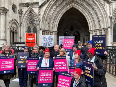 UK curbs nurses' strike after taking legal action against union