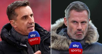 Gary Neville hits back as Jamie Carragher disregards legacy of Man Utd treble team