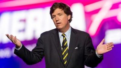 Tucker Carlson: the ‘ratings juggernaut’ sacked from Fox News