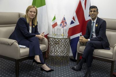 Sunak to welcome Italy’s prime minister to Downing Street