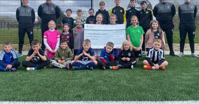 Young team nets over £2000 for charity