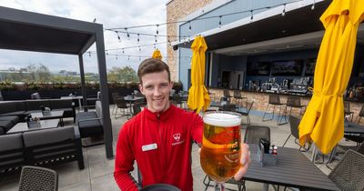 Topgolf Glasgow tees up new terrace with bar and DJ booth in time for summer