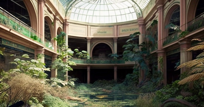How a Salfordian author used AI to turn the Trafford Centre into a stunning rainforest