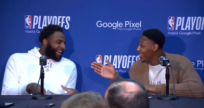 Mitchell Robinson was hilariously elated when he saw stats of his dominant rebound performance