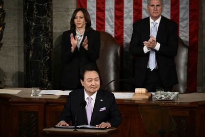 South Korea's Yoon hails US ties at joint meeting of Congress