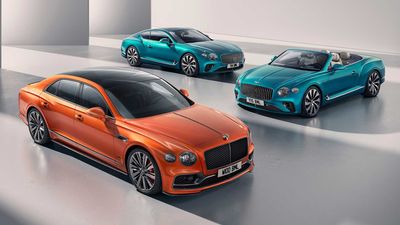 2024 Bentley Continental GT Azure, Flying Spur Get New Grilles And Colors