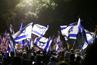 Thousands rally in Jerusalem in favor of planned judicial overhaul