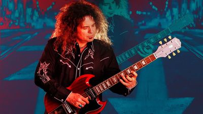 Vinnie Moore: “The SG is a recent discovery of mine – I can’t believe I’ve never owned one. I didn’t realize how cool they were”