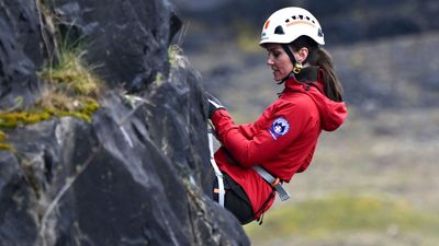 Kate Middleton just stepped out in her favorite Berghaus boots while rock climbing and they're on sale *today*