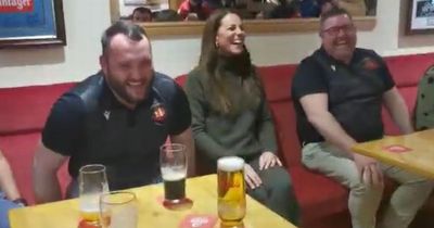 Rugby club volunteers have Princess of Wales in stitches with Wales v England anthem question