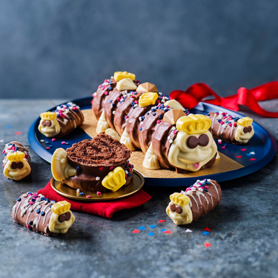 Colin the Caterpillar got a coronation makeover