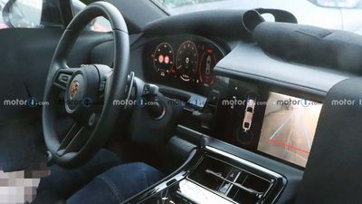 Porsche Panamera Spy Pics Provide Clear Look At Screen-Filled Cabin