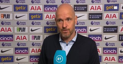 Erik ten Hag clear on who's to blame after Man Utd throw away two-goal lead at Tottenham