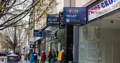 Empty Scottish retail units 'a fifth higher than pre-pandemic'