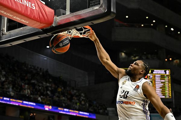 EuroLeague playoff game suspended after wild on-court brawl in Madrid, Basketball