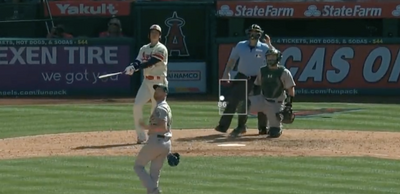 Shohei Ohtani came so close to hitting for the cycle that he even fooled the Angels’ TV announcer