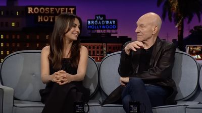 Mila Kunis Revealed Just How Big A Star Trek Fan She Is By Singing Her Old Cell Phone's Ringtone To Patrick Stewart