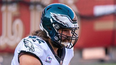 Jason Kelce Chugged Beer in Two Gulps After the Eagles Made Their First-Round Pick