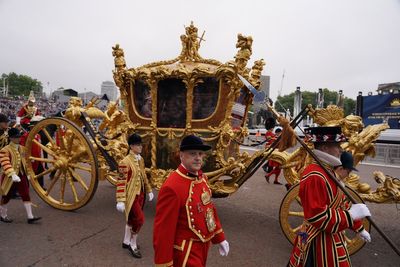 Modern and traditional mix in coaches for coronation day