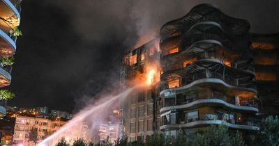 Turkey apartment fire: Huge blaze at lavish condo as people seen jumping off balconies