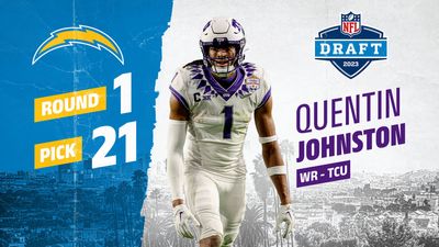 Chargers select WR Quentin Johnston in slot forfeited by the Dolphins