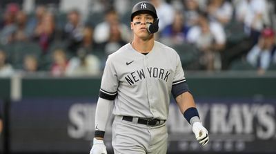 Yankees’ Aaron Judge Leaves Game With Hip Injury