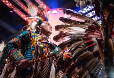 Largest powwow draws Indigenous dancers to New Mexico