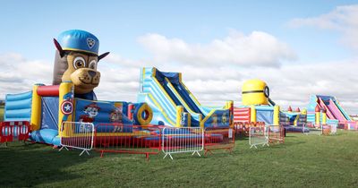 Open Air Bounce outdoor inflatable park is back for the May bank holiday weekend