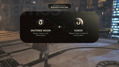 Should you go to the Shattered Moon or Koboh first in Jedi Survivor?