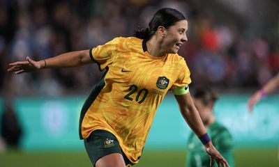 Sam Kerr to lead party of prominent Australians as flag bearer at King Charles’s coronation