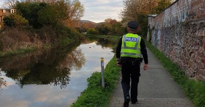 Edinburgh police step up patrols along canal due to reports of antisocial behaviour