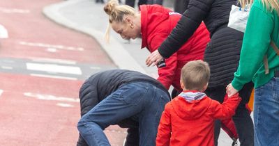 Dozens of people have been injured due to 'optical illusion' cycle lane