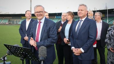 PM Anthony Albanese announces $65m federal funding for York Park upgrades in Launceston