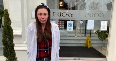 Michelle Heaton supported by Lorraine Kelly as she shares harrowing pre-rehab photo