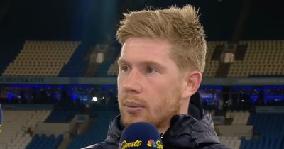 Kevin De Bruyne returned to empty dressing room and couldn't celebrate win over Arsenal